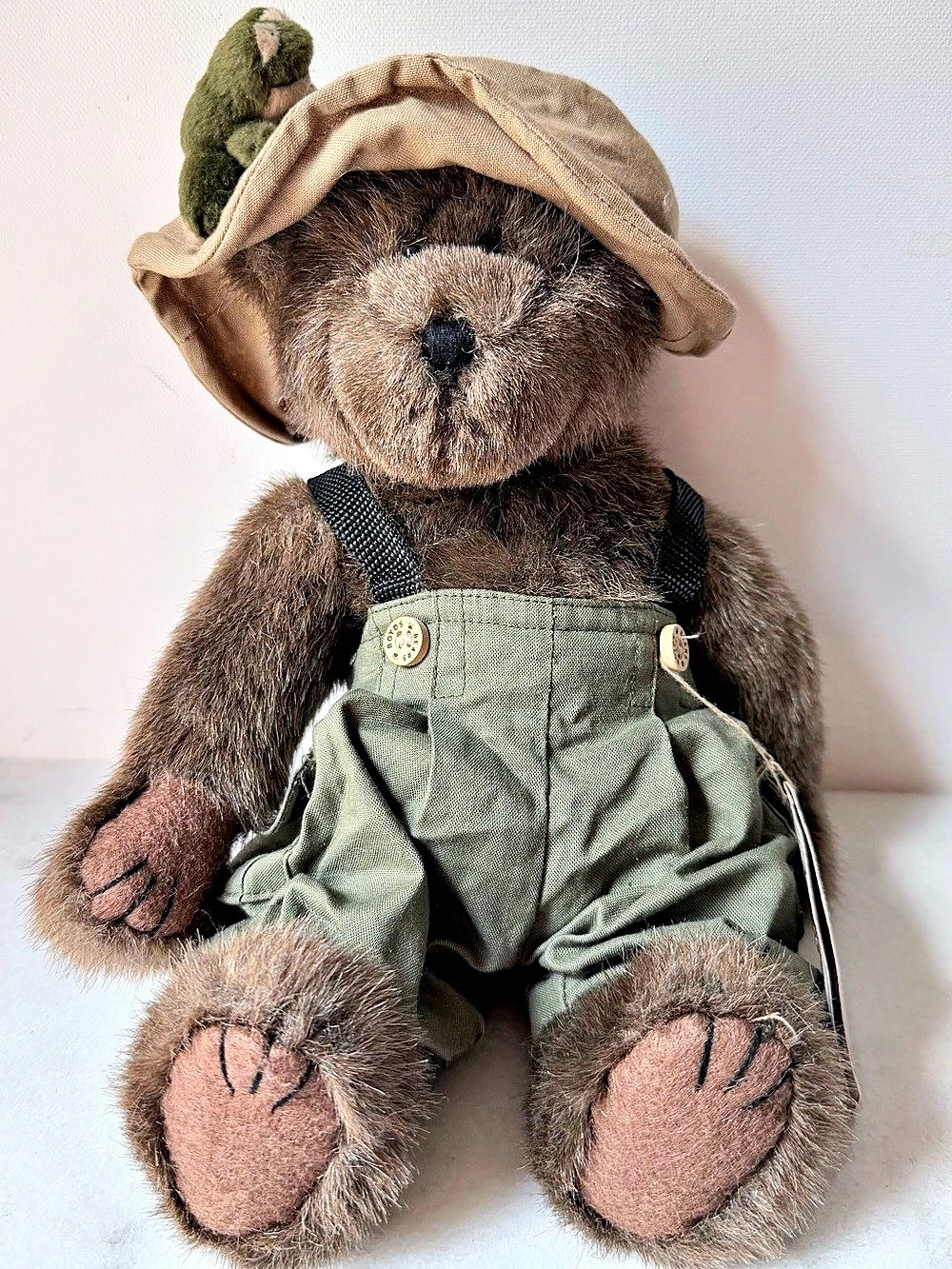 Boyds Bears Orvis T. Fisher with Tad Bear NWT
